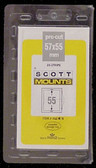 57 x 55 mm Scott/Prinz Pre-Cut Plate Block Stamp Mount (Scott 912 B/C)
