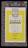 105 x 57 mm Scott Pre-Cut Plate Block Mounts (Scott 915 B/C)
