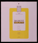 231 x 265 mm Scott Mount (Scott 961 B/C)