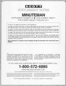 Scott Minuteman Album Supplement, 2011 #43