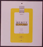 Scott Mounts Souvenir Sheets/Small Panes -  172 x 233 mm (1024 B/C)