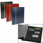 Safe Stockbooks - 32 Page Full-Size Blue Traditional Stockbook