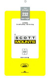 Scott Mounts Souvenir Sheets/Small Panes -  182 x 232 mm (1039 B/C)