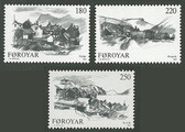 Faroe Islands, Scott Cat Nos. 83 - 85, (Set), MNH