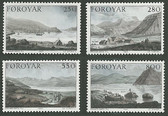 Faroe Islands, Scott Cat Nos. 121 - 124 (Set), MNH