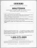 Scott Minuteman Album Supplement, 2014 #46