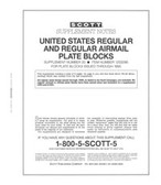 Scott US Regular Plate Blocks Supplement, 1992 - 1995 No. 20