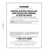 Scott US Regular Plate Blocks Supplement, 2004 - 2005 No. 25