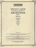 Scott Argentina Album Pages, Part 1 (1858 - 1974)