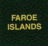 Scott Faroe Islands Specialty Binder Label 