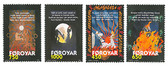 Faroe Islands, Scott Cat Nos. 332 - 335 (Set), MNH