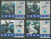 Faroe Islands, Scott Cat Nos. 339 - 342 (Set), MNH