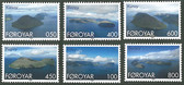 Faroe Islands, Scott Cat Nos. 356 - 361 (Set), MNH