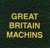 Scott Great Britain Machins Specialty Binder Label 