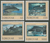 Faroe Islands, Scott Cat Nos. 212- 215 (Set), MNH