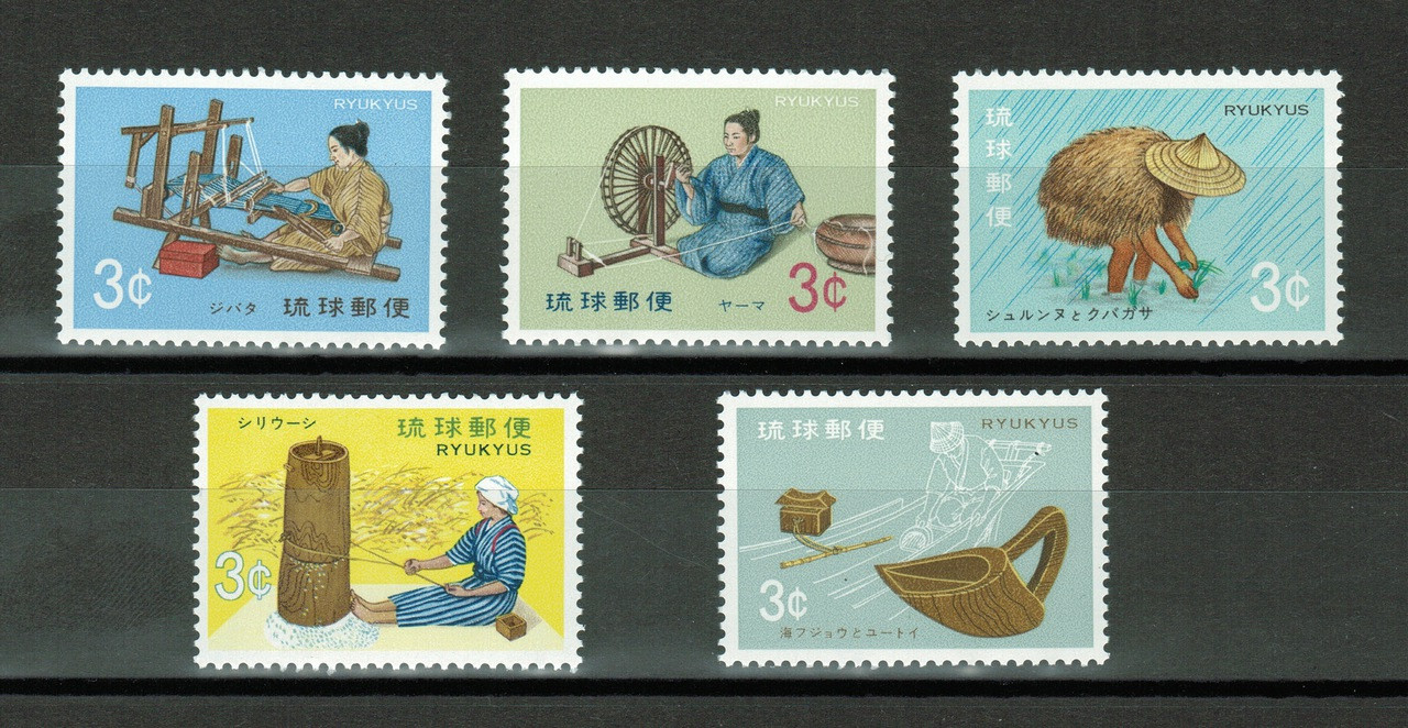 Ryukyu Island Stamps