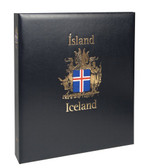 DAVO LUXE Iceland Hingeless Stamp Album, Volumes I - III (1873 - 2020)