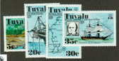 Tuvalu, Scott Catalogue No. 0054 - 57, MNH (set)