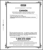 Scott Canada Album Supplement, 2016 No. 68