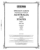 Scott Australia Album Pages, Part 1 (1850 - 1952)