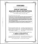 Scott Great Britain Machins Album Supplement 1999,  #1