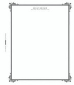 Scott Titled Blank Album Pages: Great Britain (20 Pages)