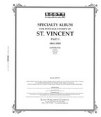 Scott St. Vincent Stamp Album Pages, Part I (1861 - 1985) 