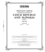 Scott Czechoslovakia Stamp Album Part 5,  1995 - 1999