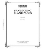 Scott San Marino Blank Album Pages