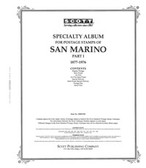Scott San Marino Stamp Album Pages, Part 1 (1877 - 1976)