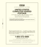 Scott Computer Vended Postage  Album Supplement, 2016 No. 8