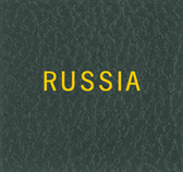 Scott Russia Album Binder Label