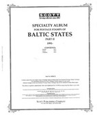 Scott Baltic States Stamp Album, Part 2 (1991 - 1998)