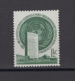 United Nations -  Offices in New York, Scott Cat. No. 2, MNH
