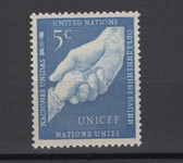 United Nations -  Offices in New York, Scott Cat. No. 5, MNH