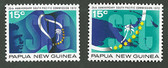 Papua New Guinea, Scott Cat No. 342-343, MNH