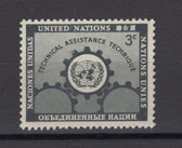United Nations - Offices in New York, Scott Cat. No. 19, MNH