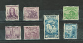 United States 1933 Commemorative Year Set, Scott Cat. Nos.  726 - 729, 732 - 734,  MNH