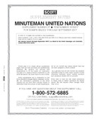 Scott United Nations Minuteman Album Supplement, 2017 No. 27