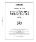 Scott United Nations Imprint Blocks Album Part, Part 5 (1984 - 1989)