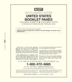 Scott US Booklet Panes Album Supplement, 2018 #80