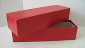 Red Dealer Storage Box for 102 Cards and No. 3 Glassine Envelopes