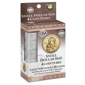  Whitman Small Dollar Coin Tubes (4 Count)