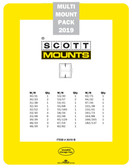 2019 Scott Mount Kit for United States Stamps issued in 2019  (Clear Mount Kit only, No Black)