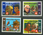 Papua New Guinea, Scott Cat No. 554-557, MNH