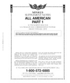 2019 Minkus All-American Supplement, Part 1:  Regular and Commemorative Issues 