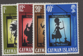 Cayman Islands Scott 258 - 261, MNH