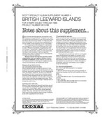  Scott British Leeward Islands Album Supplement, 1989 No. 4
