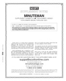  Scott Minuteman Album Supplement, 2021,  #53