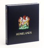 DAVO LUXE South Africa Homelands Hingeless Stamp Album, Volumes  H I and H II  (1976 - 1994)